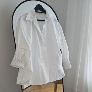 Zara Crisp White Shirt